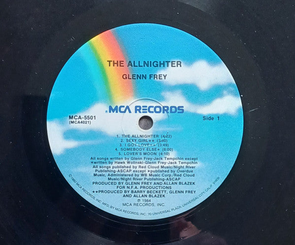 Glenn Frey : The Allnighter (LP, Album)