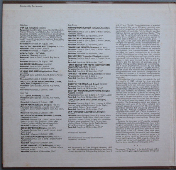 Duke Ellington : The World Of Duke Ellington (2xLP, Album, Comp, Pit)