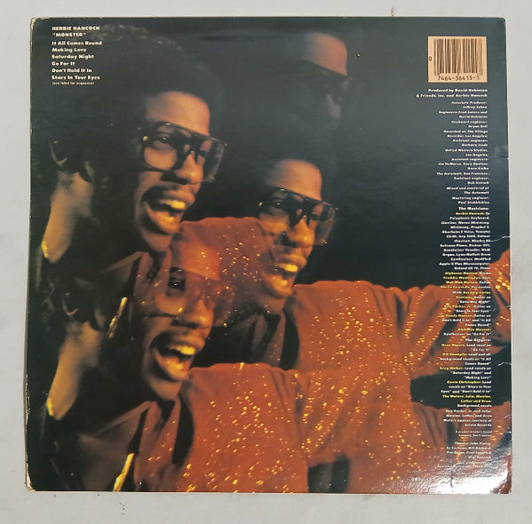 Herbie Hancock : Monster (LP, Album, Pit)