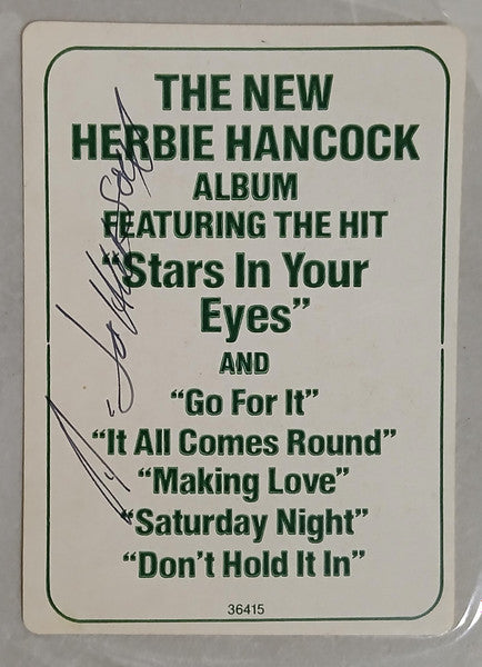 Herbie Hancock : Monster (LP, Album, Pit)