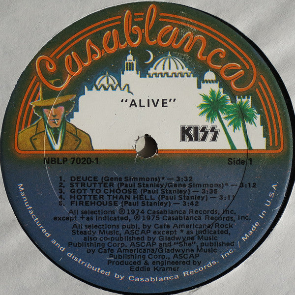 Kiss : Alive! (2xLP, Album, M/Print, Gat)