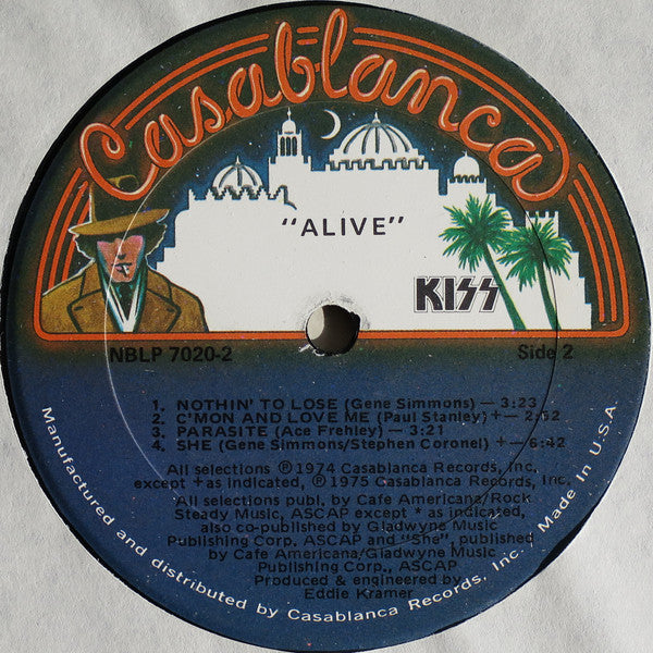 Kiss : Alive! (2xLP, Album, M/Print, Gat)