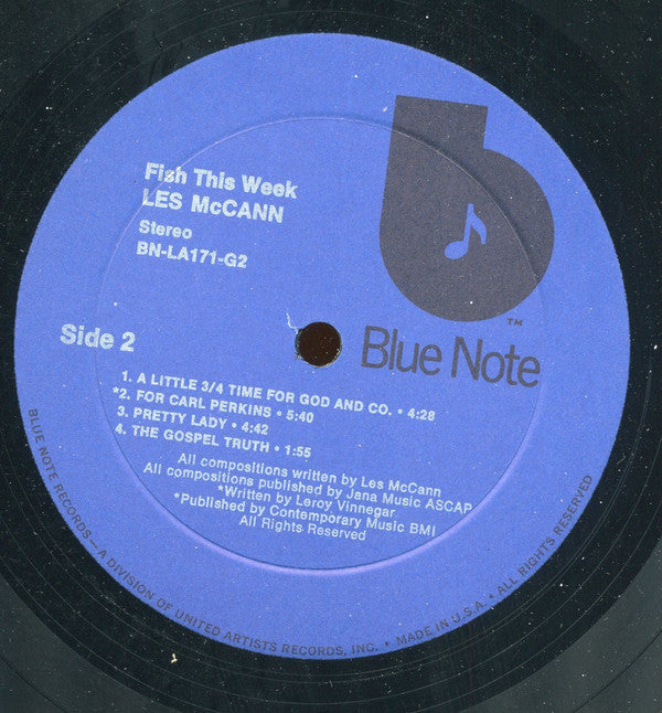 Les McCann : Fish This Week (2xLP, Comp)