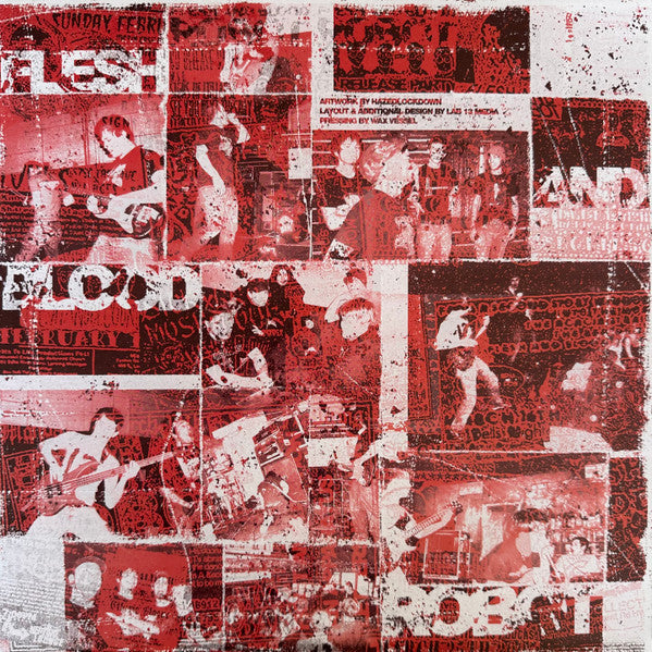Flesh And Blood Robot : The Sounds That Revolvers Make (LP, Album, Ltd, Num, RM, Lab)