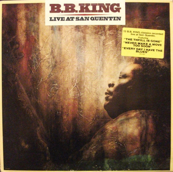 B.B. King : Live At San Quentin (LP, Album, Glo)