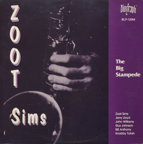 Zoot Sims : The Big Stampede (LP, Album, RE)