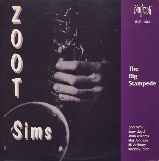 Zoot Sims : The Big Stampede (LP, Album, RE)