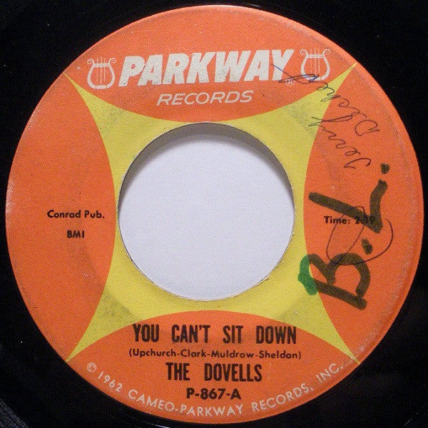 The Dovells : You Can't Sit Down / Stompin' Everywhere (7", Single)