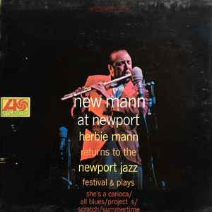 Herbie Mann : New Mann At Newport (LP, Album, RE, MO.)