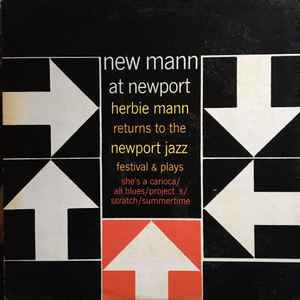 Herbie Mann : New Mann At Newport (LP, Album, RE, MO.)