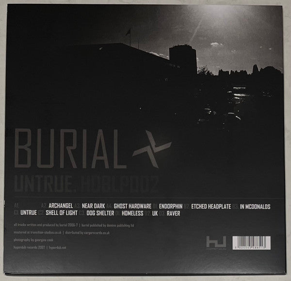 Burial : Untrue (2x12", Album, RE, 140)
