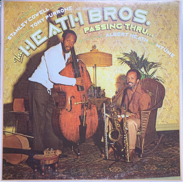 The Heath Bros.* : Passing Thru... (LP, Album, San)