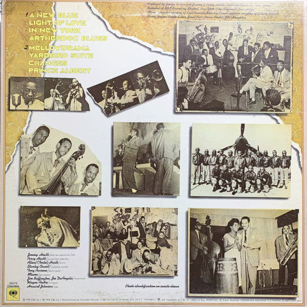 The Heath Bros.* : Passing Thru... (LP, Album, San)