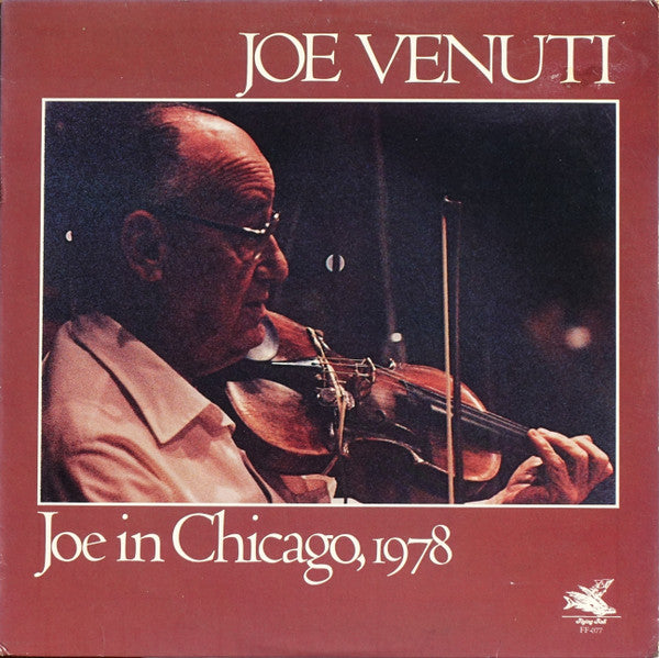 Joe Venuti : Joe In Chicago, 1978 (LP, Album)