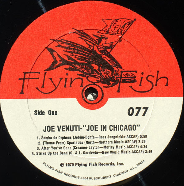 Joe Venuti : Joe In Chicago, 1978 (LP, Album)