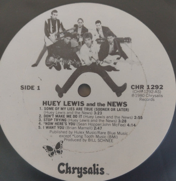 Huey Lewis & The News : Huey Lewis and the News (LP, San)