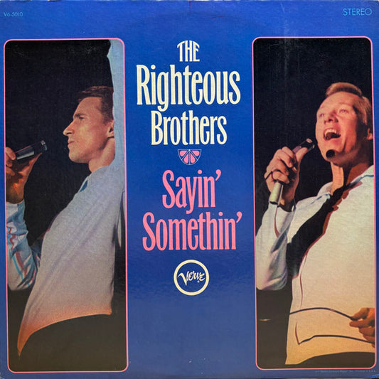 The Righteous Brothers : Sayin' Somethin' (LP, Album, MGM)