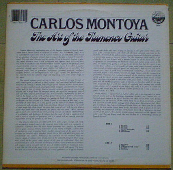 Carlos Montoya : The Art Of The Flamenco Guitar (LP, Album)