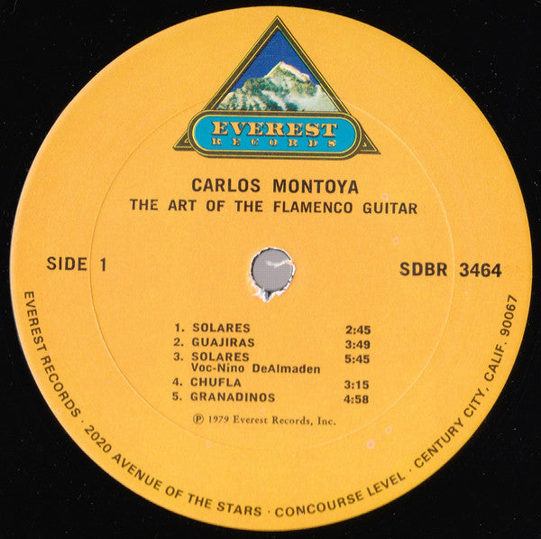 Carlos Montoya : The Art Of The Flamenco Guitar (LP, Album)
