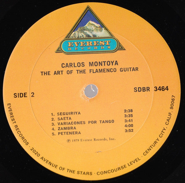 Carlos Montoya : The Art Of The Flamenco Guitar (LP, Album)