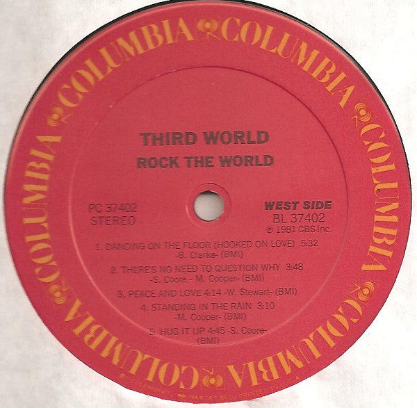 Third World : Rock The World (LP, Album)