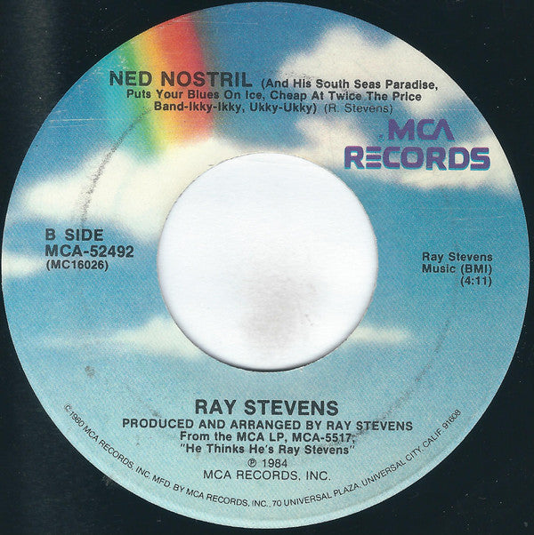Ray Stevens : Mississippi Squirrel Revival (7", Pin)
