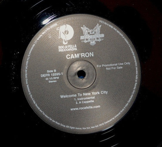 Cam'ron : Welcome To New York City (12")