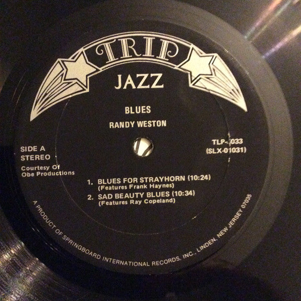 Randy Weston : Blues (LP, Album, RE)