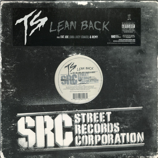 TS* Feat. Fat Joe AKA Joey Crack* & Remy* : Lean Back (12", Single)