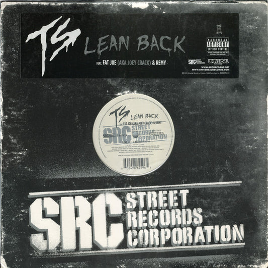 TS* Feat. Fat Joe AKA Joey Crack* & Remy* : Lean Back (12", Single)