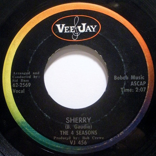 The 4 Seasons* : Sherry / I've Cried Before (7", Single, ARP)