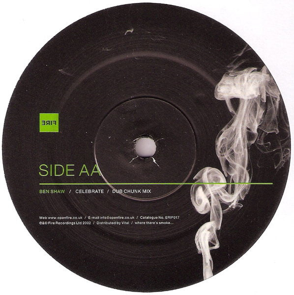 Ben Shaw : Celebrate (12")
