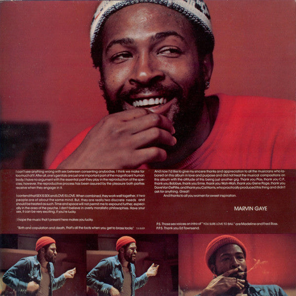 Marvin Gaye : Let's Get It On (LP, Album, Gat)