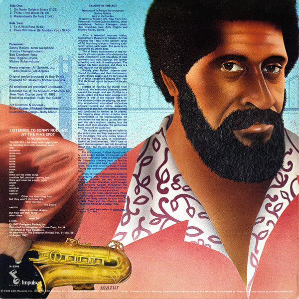 Sonny Rollins : There Will Never Be Another You (LP, Album, RE)