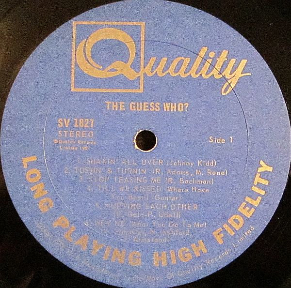 The Guess Who : Super Golden Goodies (LP, Comp)