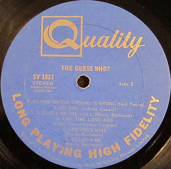 The Guess Who : Super Golden Goodies (LP, Comp)