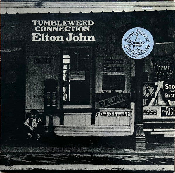 Elton John : Tumbleweed Connection (LP, Album, RE, Pin)
