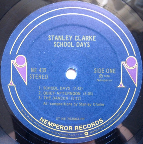 Stanley Clarke : School Days (LP, Album, PR )