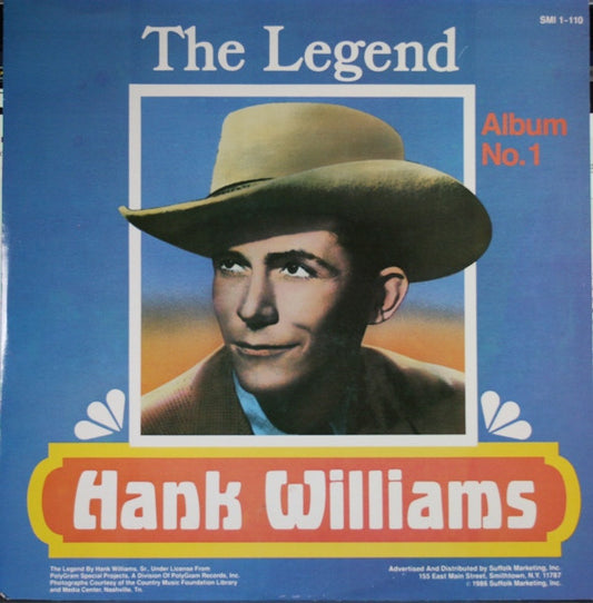 Hank Williams : The Legend (LP, Comp)