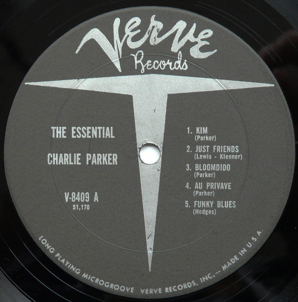 Charlie Parker : The Essential Charlie Parker (LP, Comp, Mono, Gat)