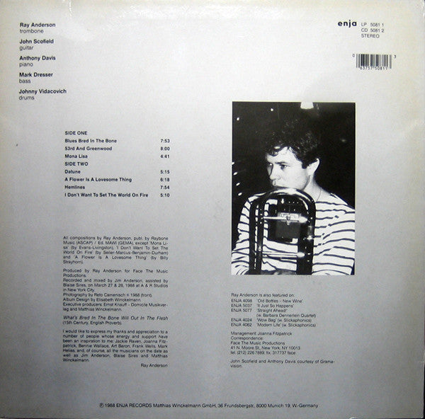 Ray Anderson : Blues Bred In The Bone (LP, Album)