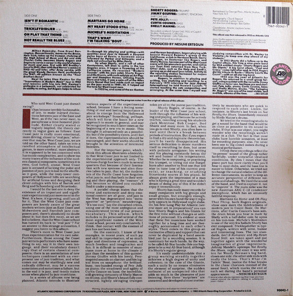 Shorty Rogers & His Giants* : The Swinging Mr. Rogers (LP, Album, Mono, RE, RM)