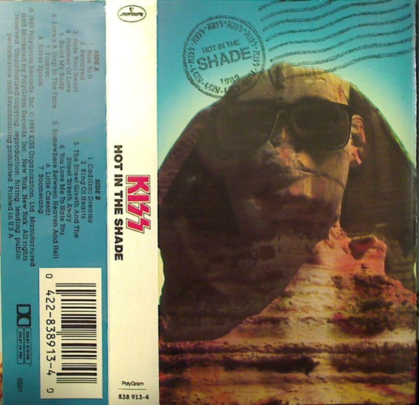 Kiss : Hot In The Shade (Cass, Album, 72 )
