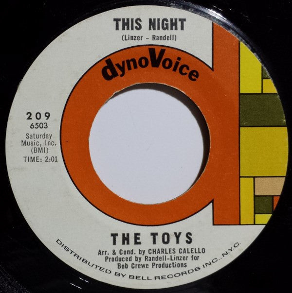 The Toys : A Lover's Concerto (7", Single, Styrene, Bes)
