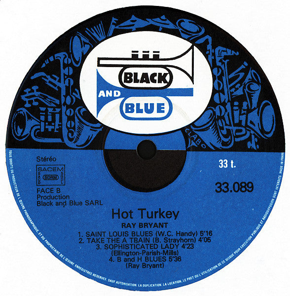 Ray Bryant : Hot Turkey (LP)