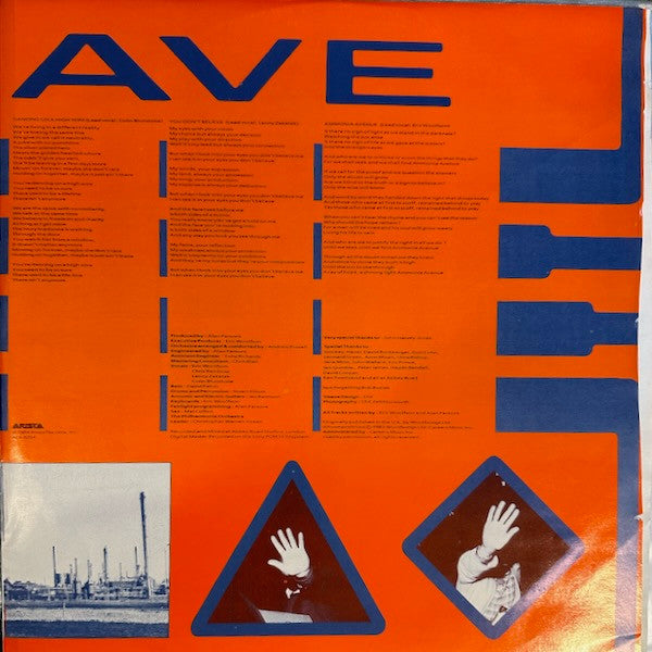 The Alan Parsons Project : Ammonia Avenue (LP, Album, Club)