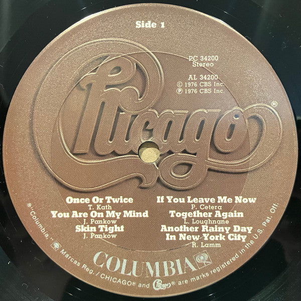 Chicago (2) : Chicago X (LP, Album, Pit)