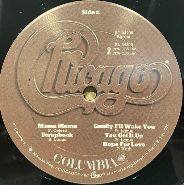 Chicago (2) : Chicago X (LP, Album, Pit)