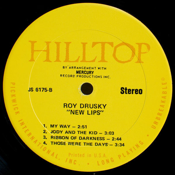 Roy Drusky : New Lips (LP, RE)