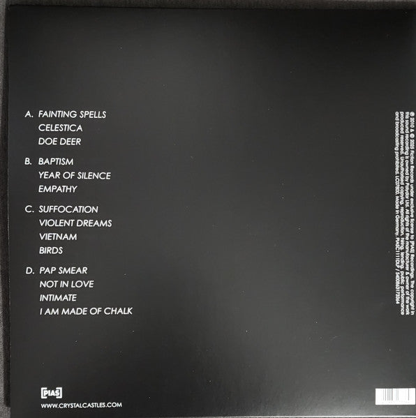 Crystal Castles : Crystal Castles (II) (2xLP, Album, RE, Gat)